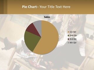 Sunrise Standing Older PowerPoint Template