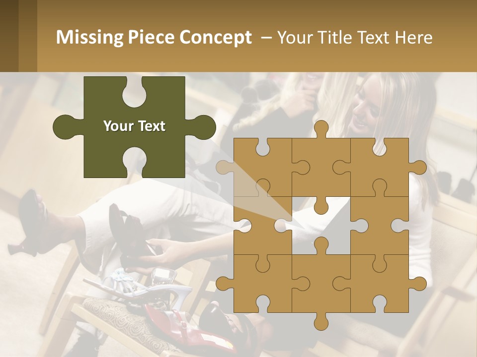 Sunrise Standing Older PowerPoint Template