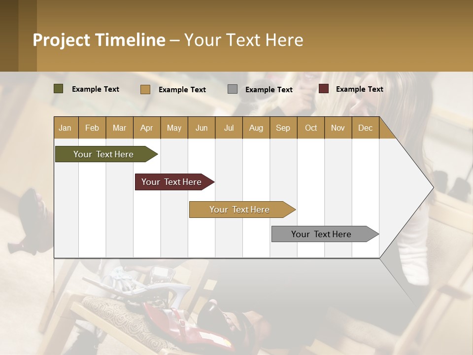 Sunrise Standing Older PowerPoint Template