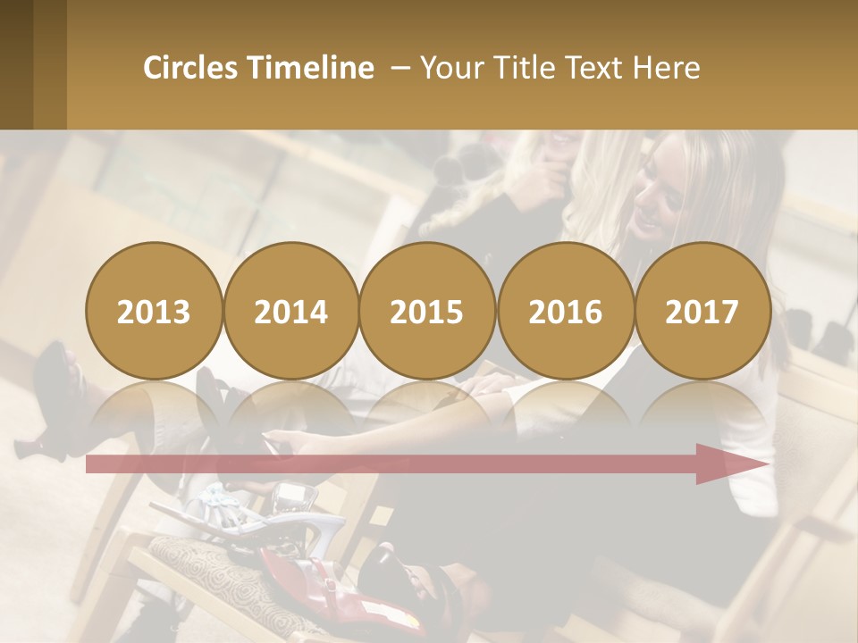 Sunrise Standing Older PowerPoint Template