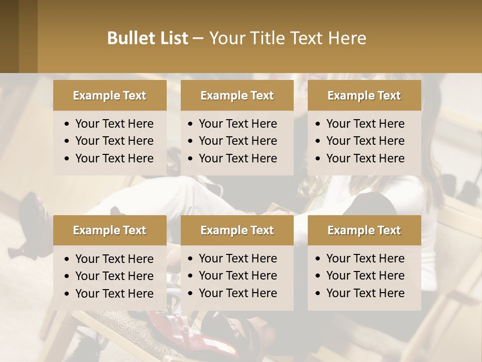 Sunrise Standing Older PowerPoint Template