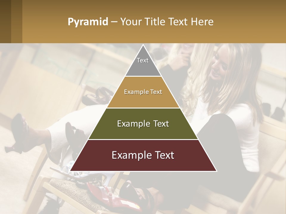 Sunrise Standing Older PowerPoint Template