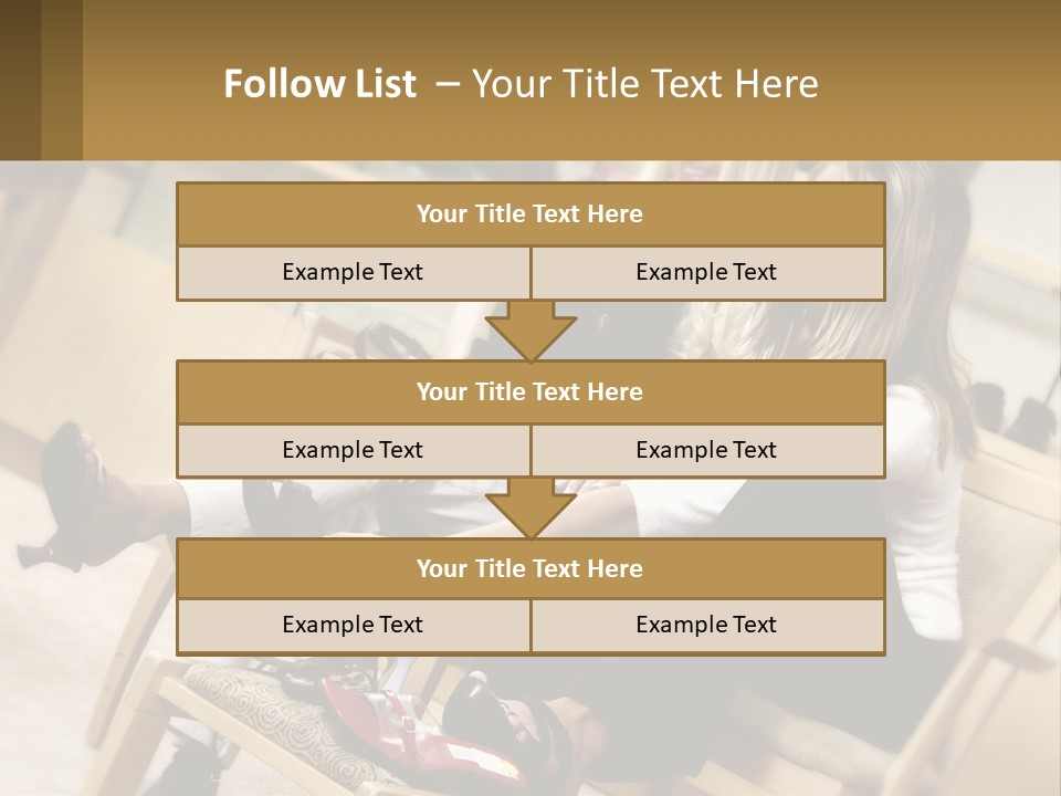 Sunrise Standing Older PowerPoint Template