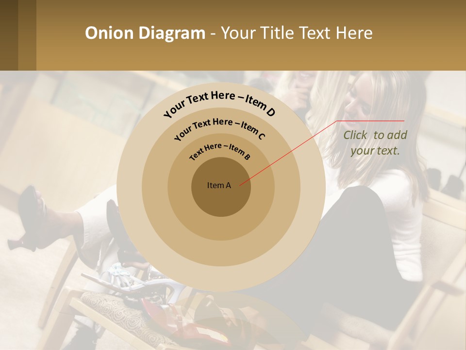 Sunrise Standing Older PowerPoint Template