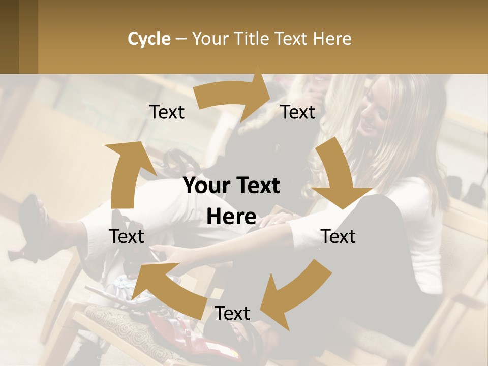 Sunrise Standing Older PowerPoint Template