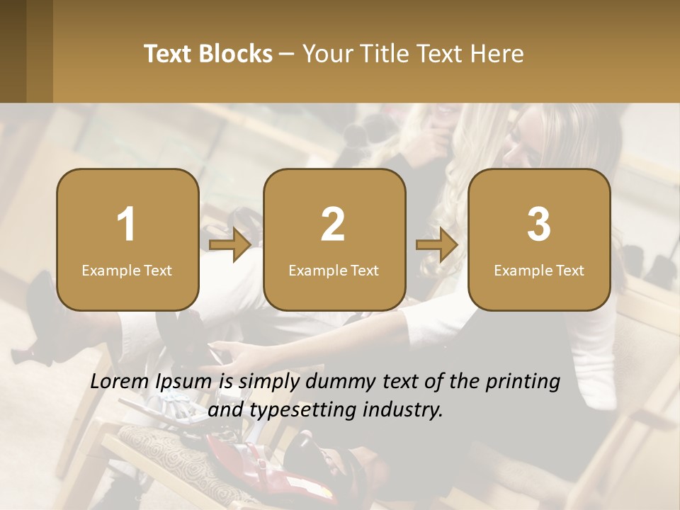Sunrise Standing Older PowerPoint Template