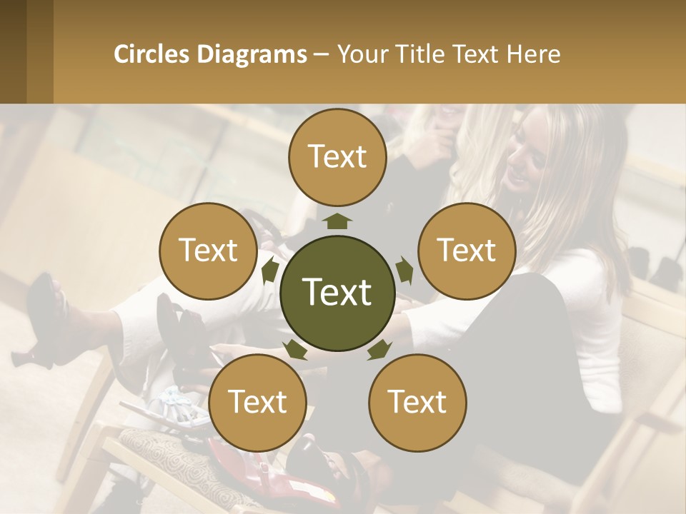 Sunrise Standing Older PowerPoint Template