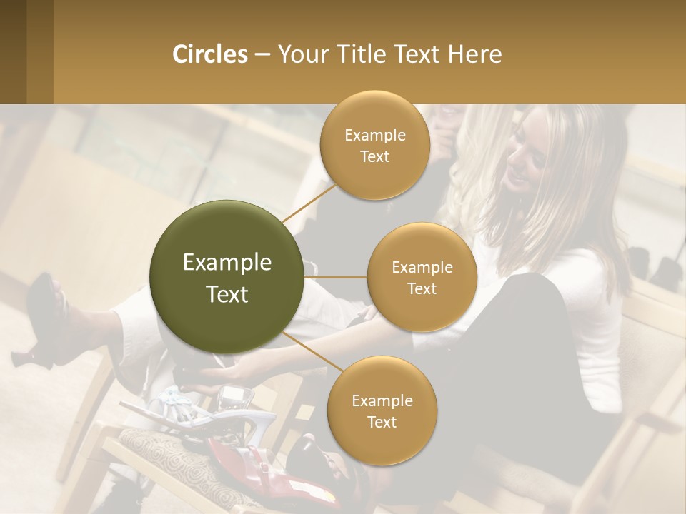 Sunrise Standing Older PowerPoint Template