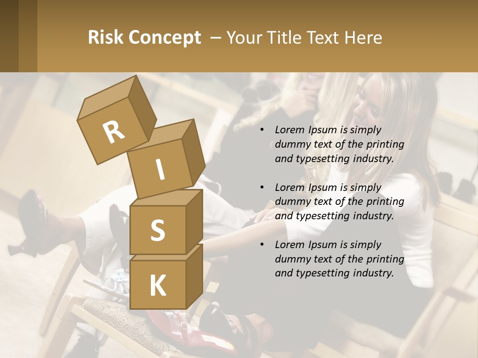 Sunrise Standing Older PowerPoint Template