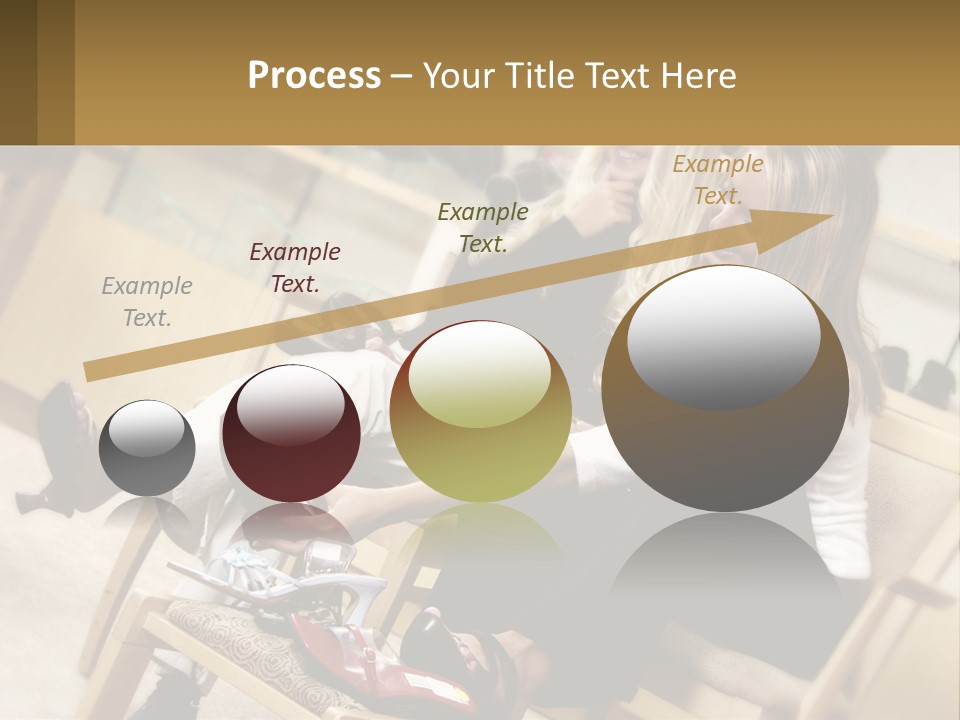 Sunrise Standing Older PowerPoint Template