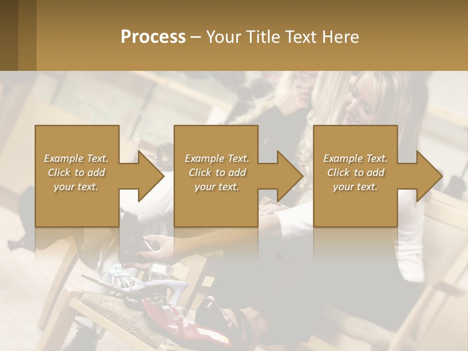 Sunrise Standing Older PowerPoint Template