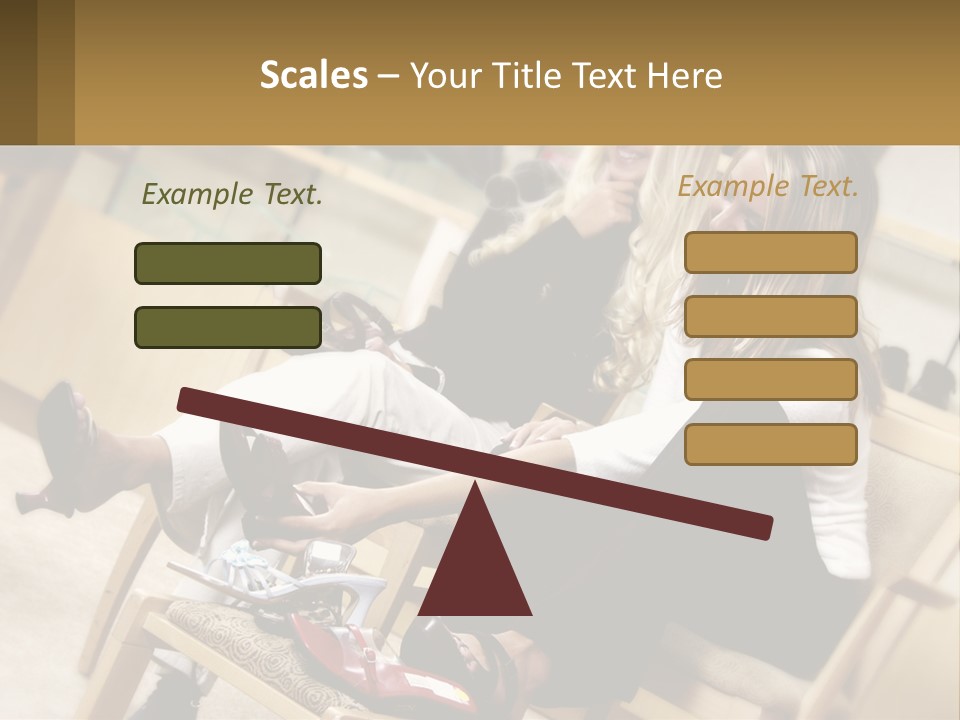 Sunrise Standing Older PowerPoint Template