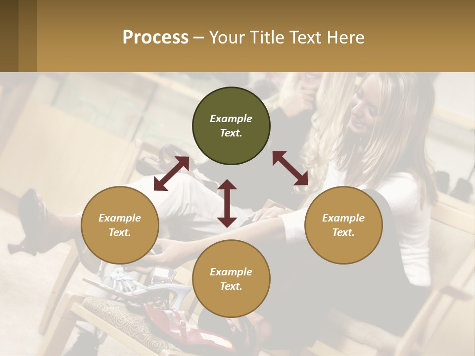 Sunrise Standing Older PowerPoint Template