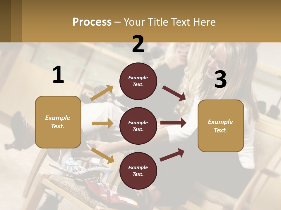 Sunrise Standing Older PowerPoint Template