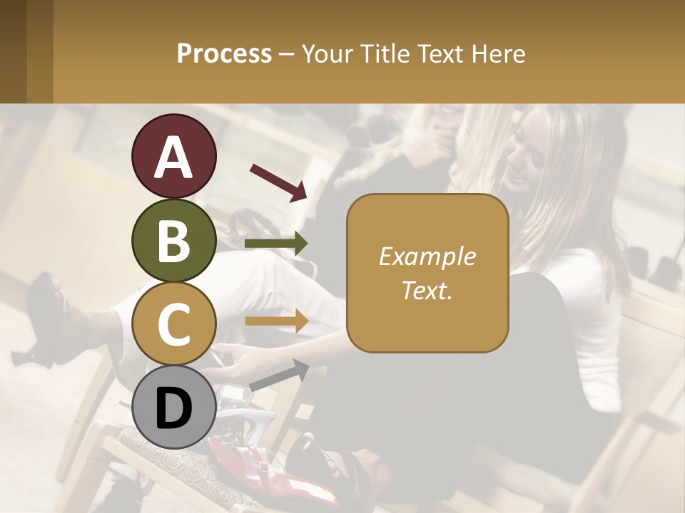 Sunrise Standing Older PowerPoint Template