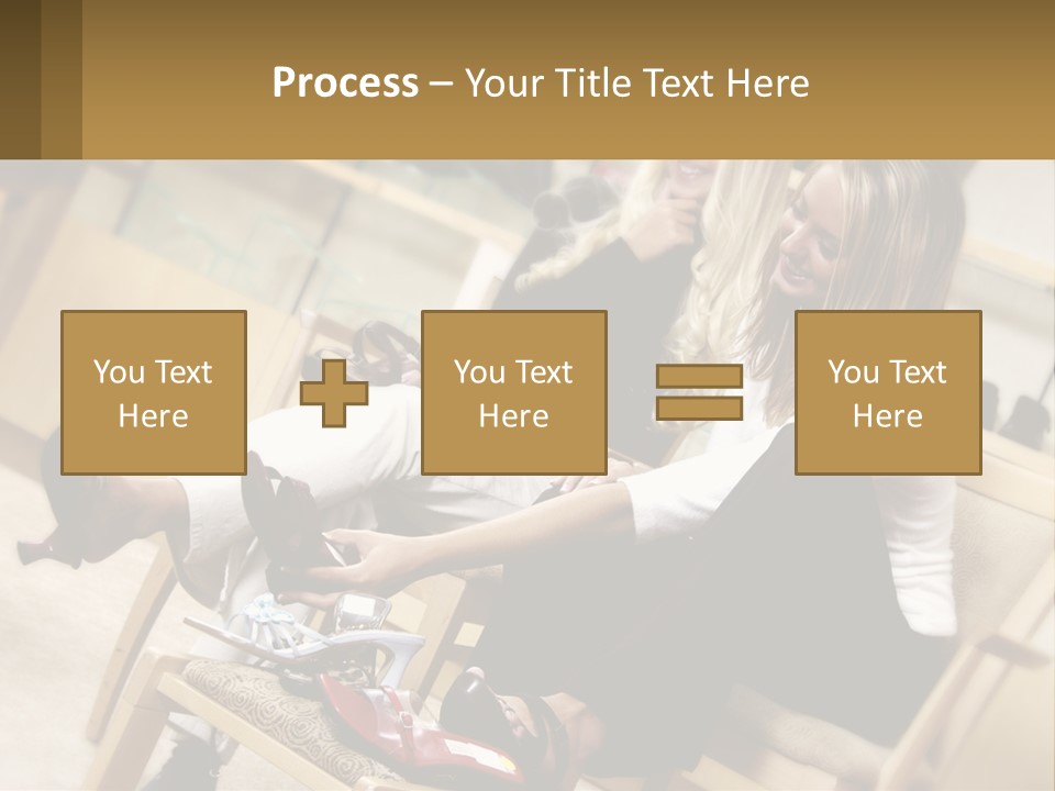 Sunrise Standing Older PowerPoint Template