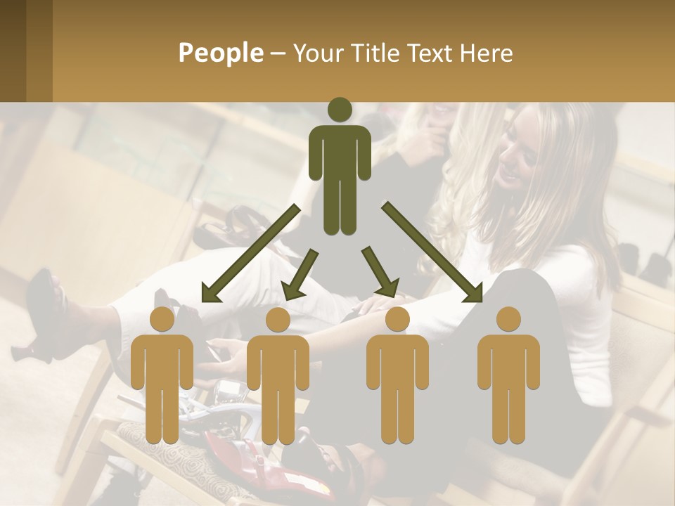 Sunrise Standing Older PowerPoint Template