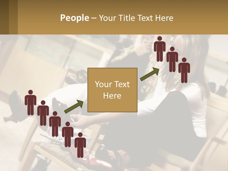 Sunrise Standing Older PowerPoint Template