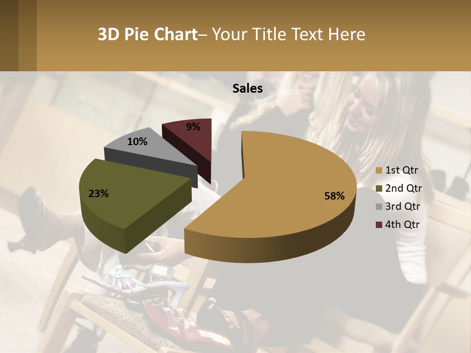 Sunrise Standing Older PowerPoint Template