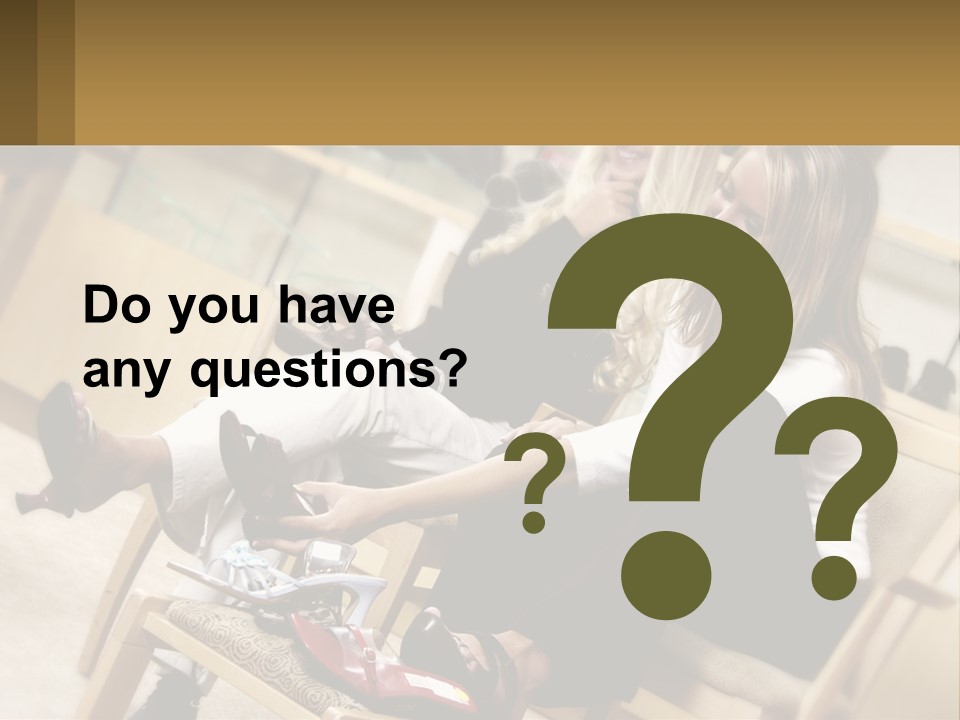 Sunrise Standing Older PowerPoint Template