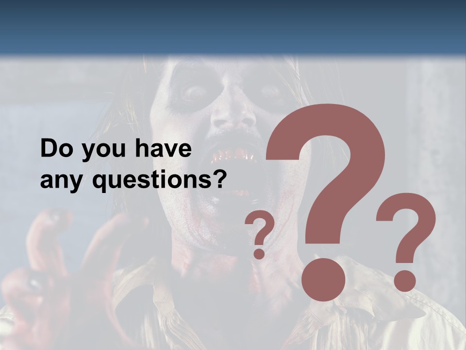 Standing Retired Woman PowerPoint Template