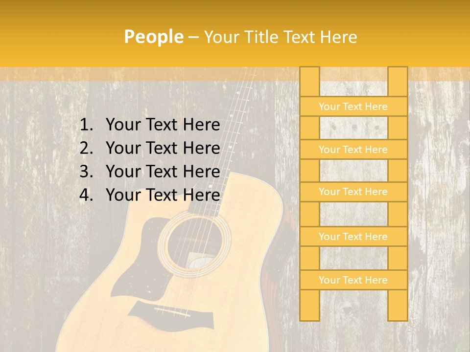 Daughter Older White PowerPoint Template