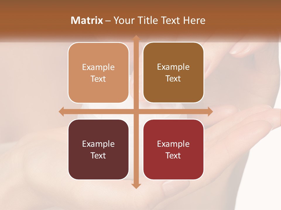 Portrait Elderly Peaceful PowerPoint Template