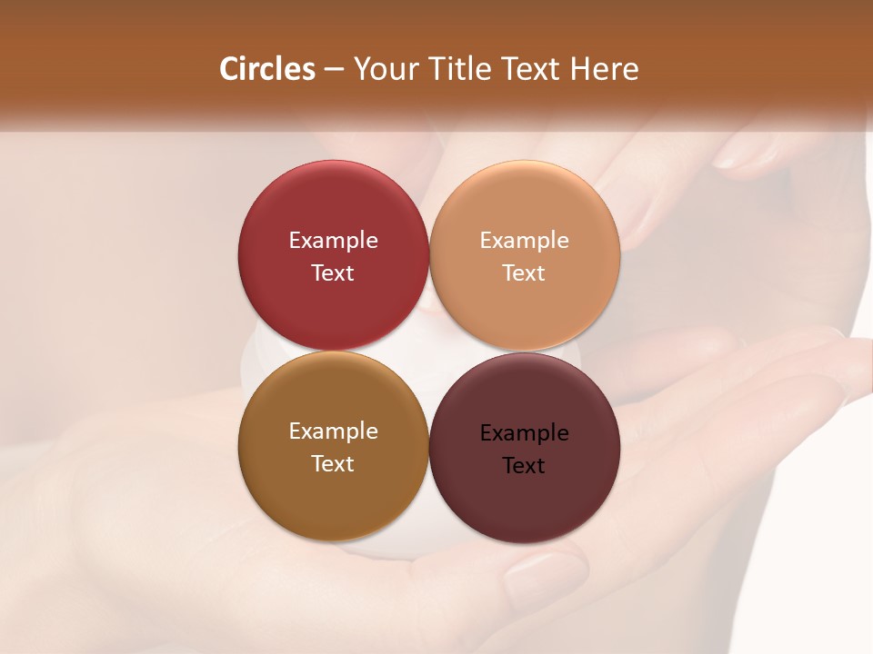 Portrait Elderly Peaceful PowerPoint Template