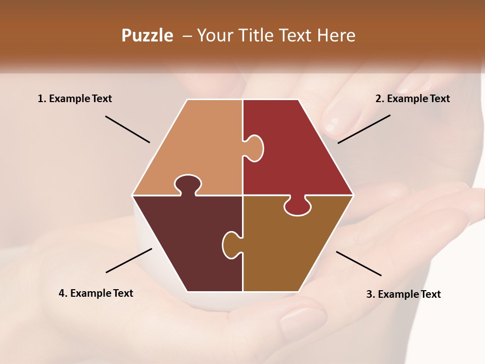 Portrait Elderly Peaceful PowerPoint Template