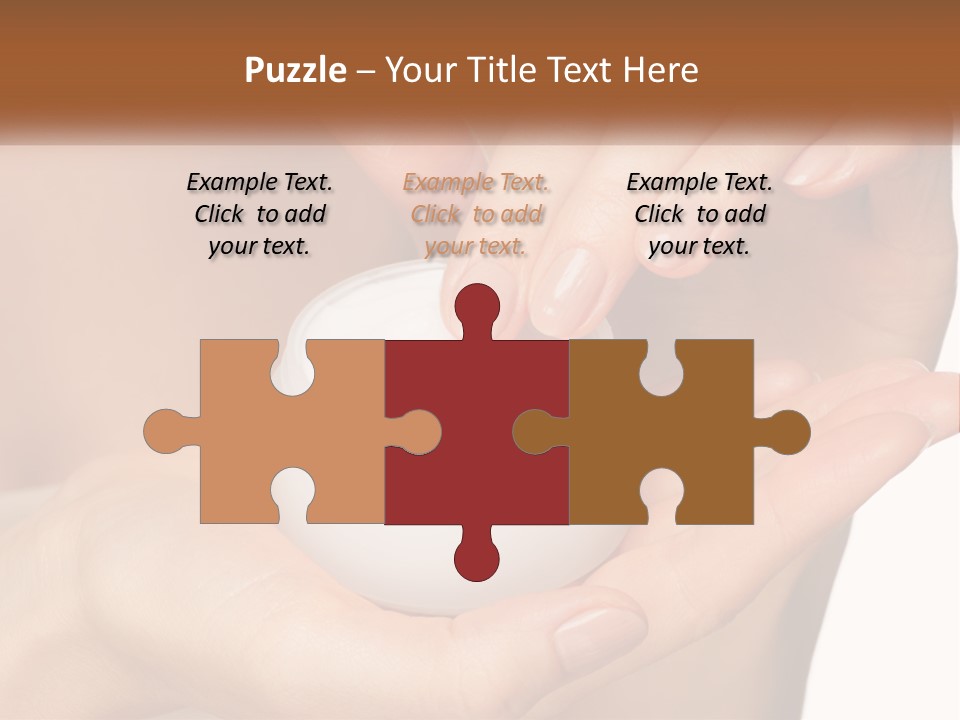 Portrait Elderly Peaceful PowerPoint Template