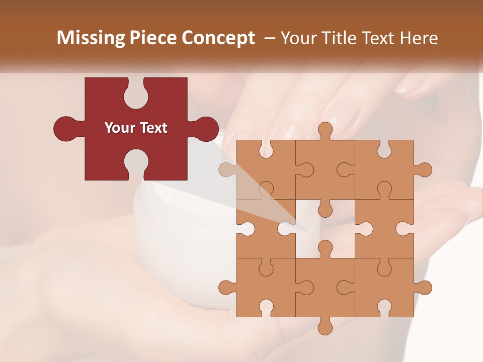 Portrait Elderly Peaceful PowerPoint Template