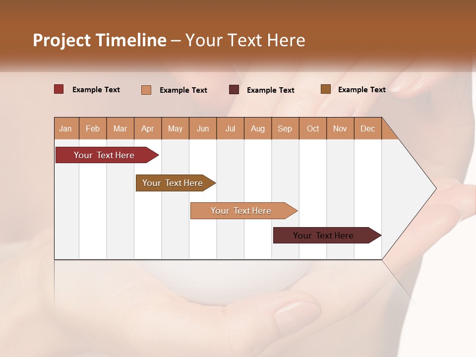 Portrait Elderly Peaceful PowerPoint Template
