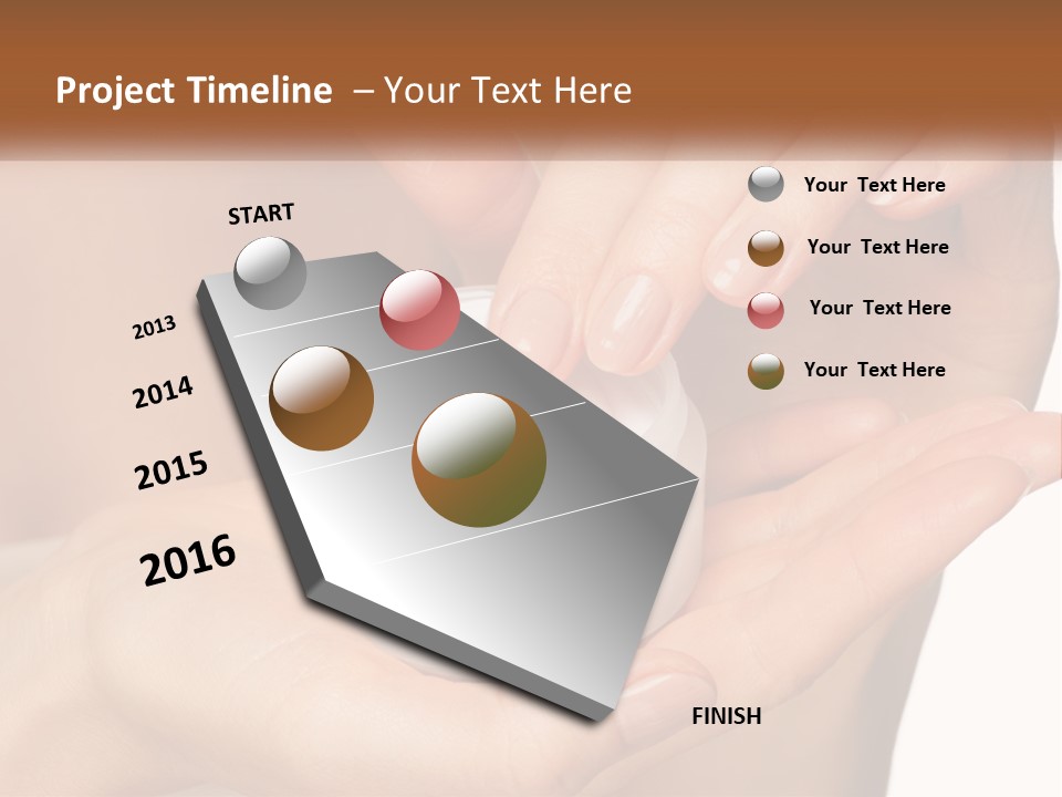 Portrait Elderly Peaceful PowerPoint Template