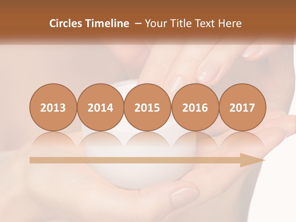 Portrait Elderly Peaceful PowerPoint Template