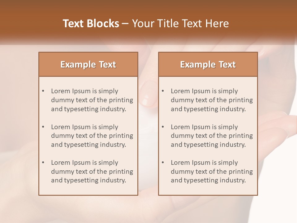 Portrait Elderly Peaceful PowerPoint Template