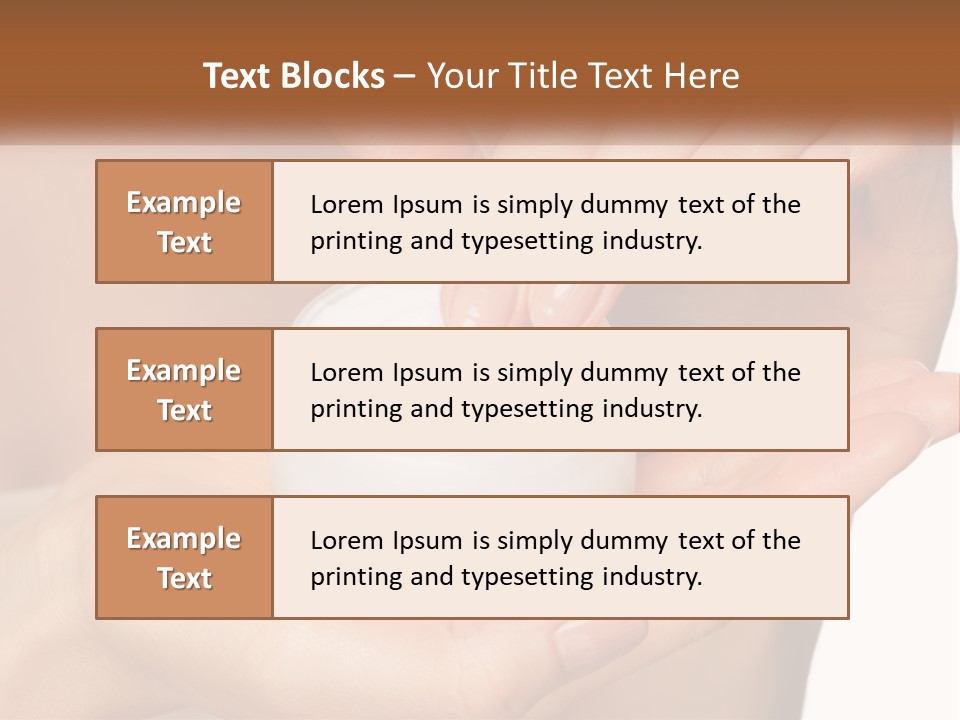 Portrait Elderly Peaceful PowerPoint Template