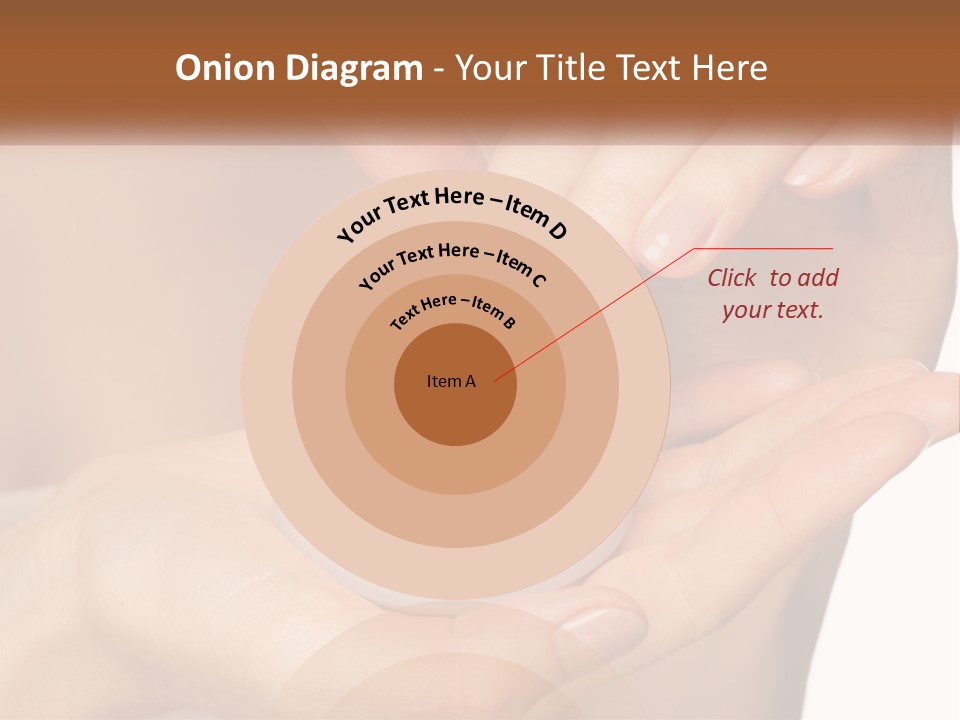 Portrait Elderly Peaceful PowerPoint Template