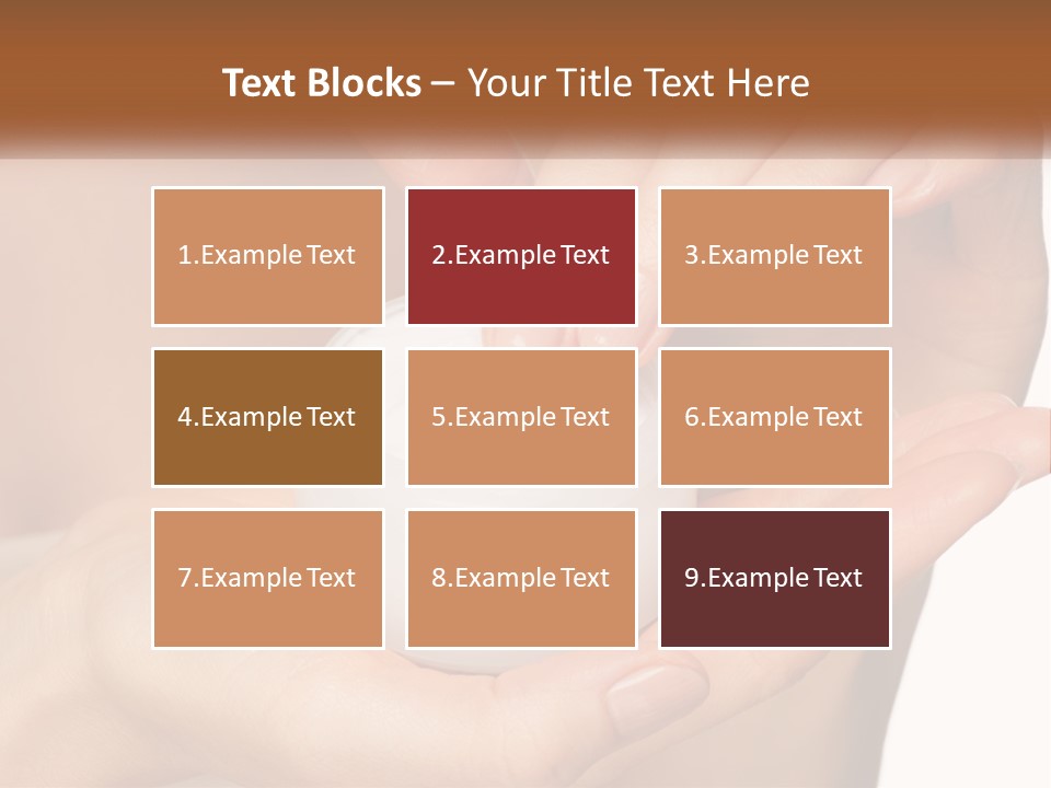 Portrait Elderly Peaceful PowerPoint Template