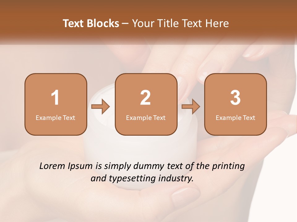 Portrait Elderly Peaceful PowerPoint Template