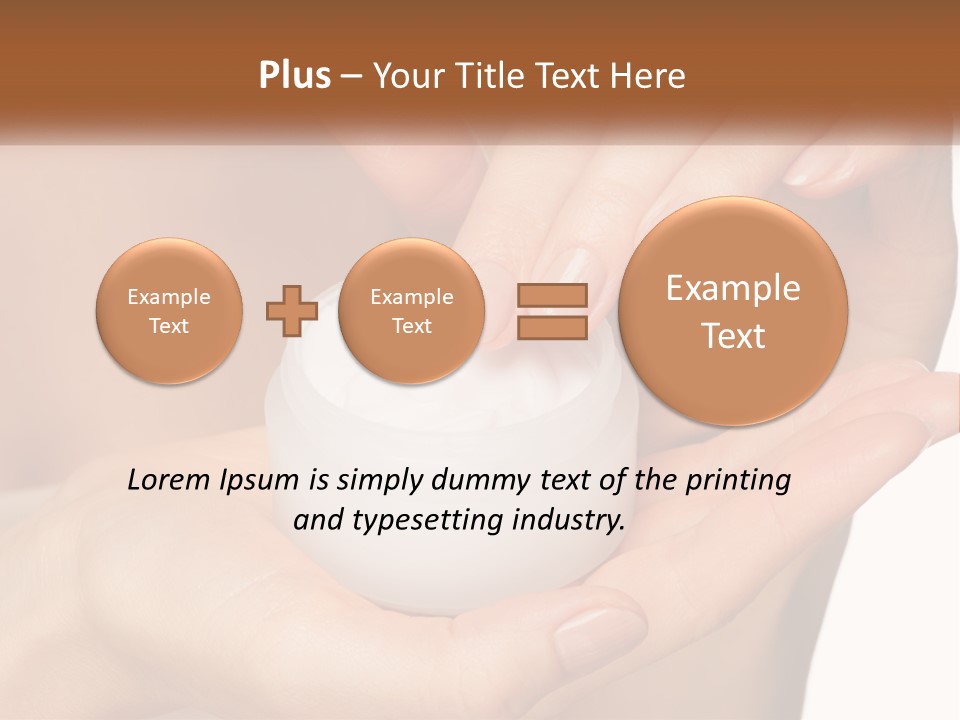 Portrait Elderly Peaceful PowerPoint Template