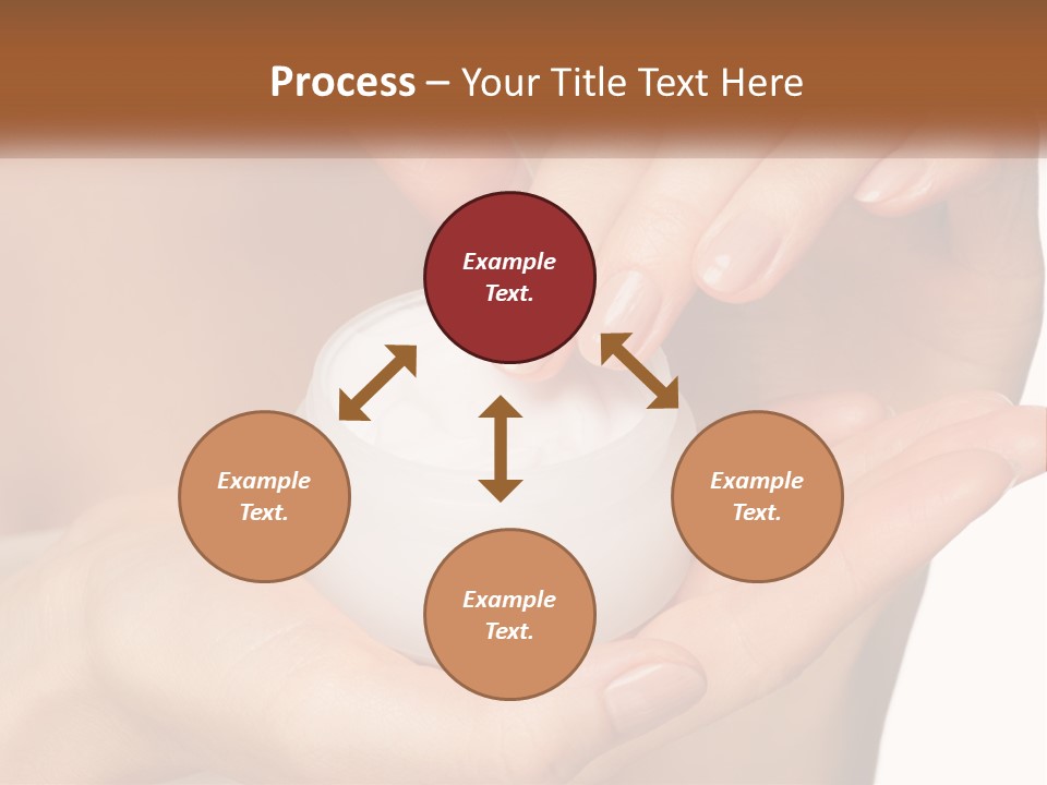 Portrait Elderly Peaceful PowerPoint Template