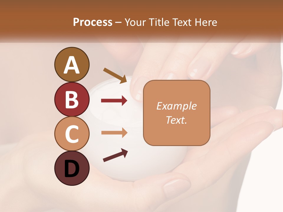 Portrait Elderly Peaceful PowerPoint Template