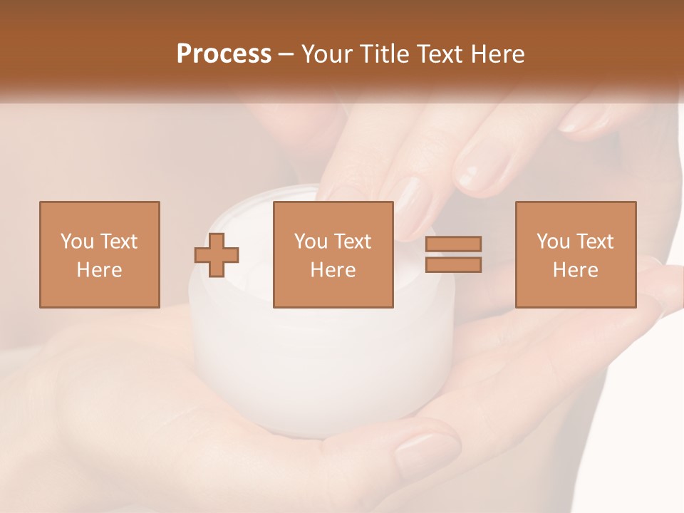 Portrait Elderly Peaceful PowerPoint Template