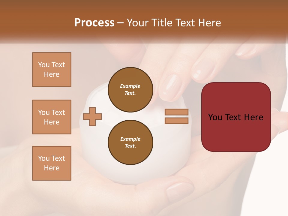 Portrait Elderly Peaceful PowerPoint Template