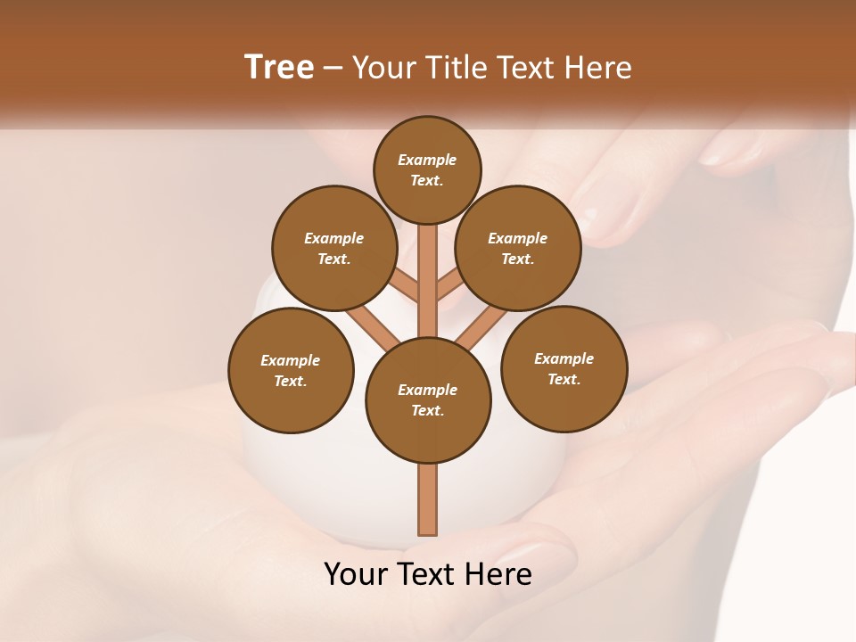 Portrait Elderly Peaceful PowerPoint Template