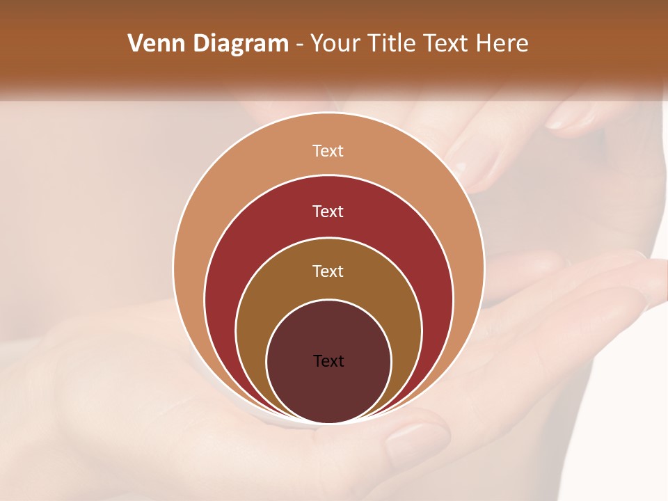 Portrait Elderly Peaceful PowerPoint Template