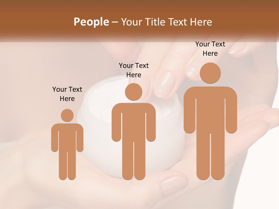 Portrait Elderly Peaceful PowerPoint Template