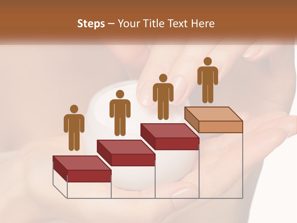 Portrait Elderly Peaceful PowerPoint Template