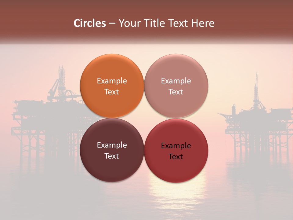 Older Sand Pensioner PowerPoint Template