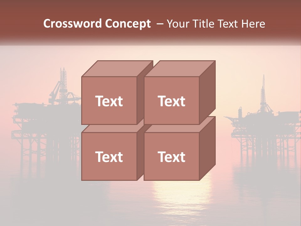 Older Sand Pensioner PowerPoint Template